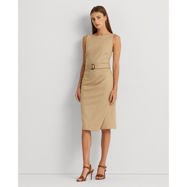 Robe D'Été Sans Manches 100% Jersey - Taille 46 - Rouge - Marque Bleu Bonheur - Occasion Superbe État
