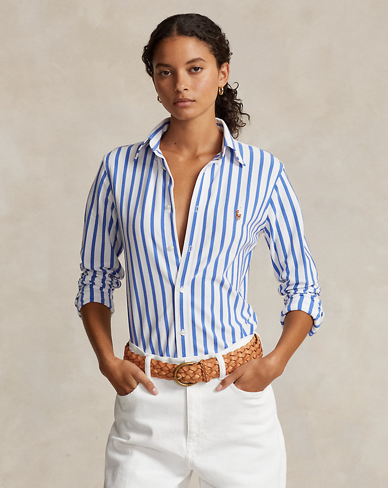 Camisa oxford de algodón con rayas Polo Ralph Lauren 1