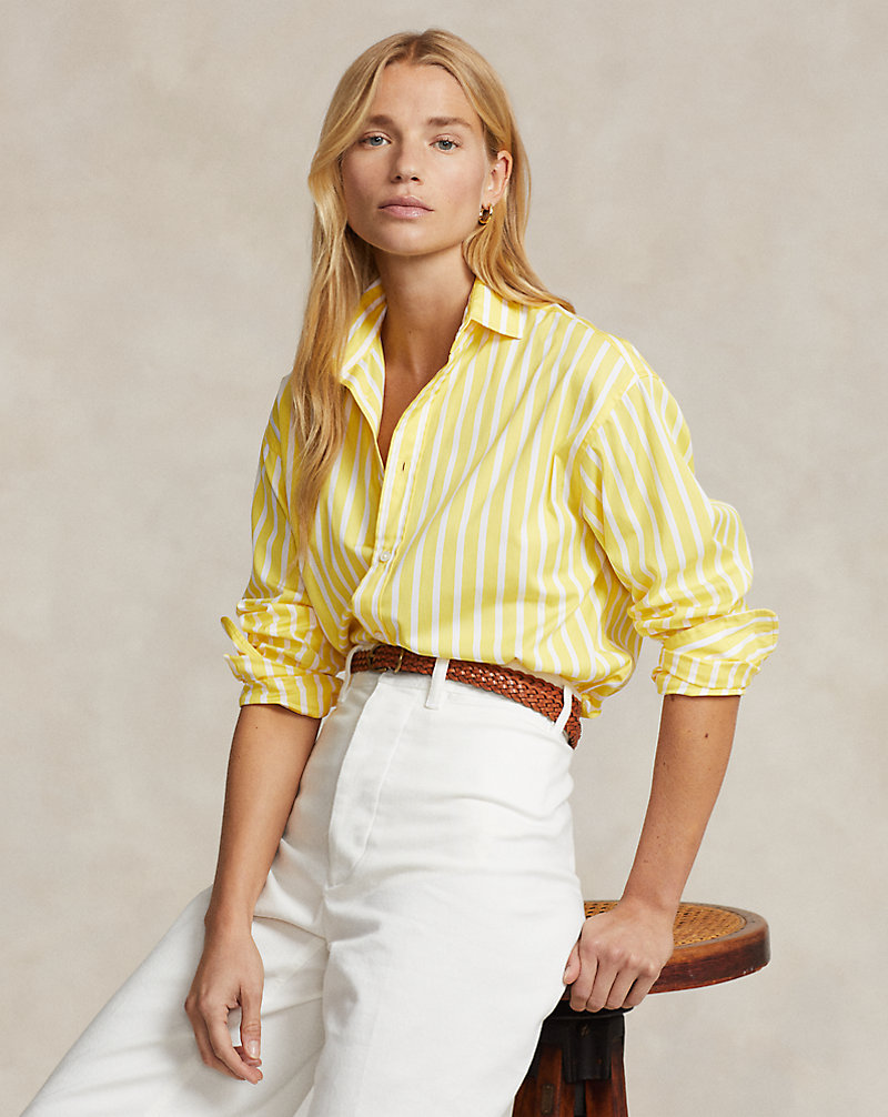 Striped Cotton Shirt Polo Ralph Lauren 1