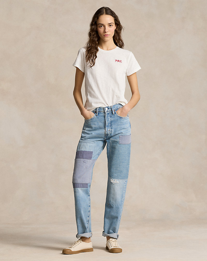 High-Rise Relaxed Straight Jean Polo Ralph Lauren 1