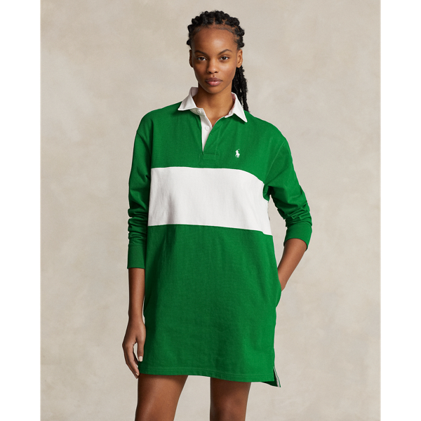 Robe de rugby en jersey de coton