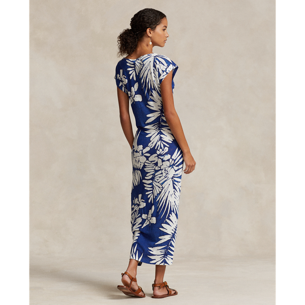 Lauren ralph lauren faux wrap dress shop