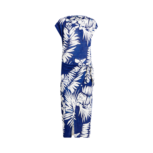 Lauren ralph lauren hot sale faux wrap dress