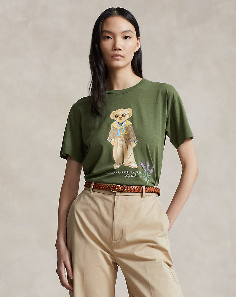 Baumwolljersey-T-Shirt mit Polo Bear Polo Ralph Lauren 1