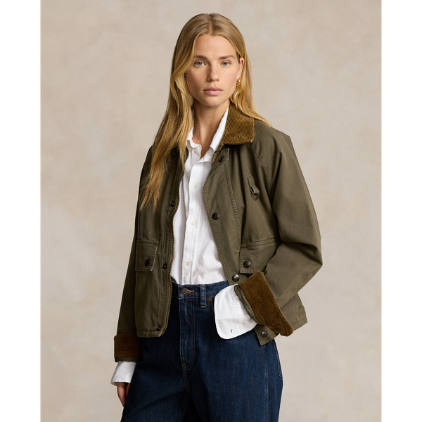 Cropped Utility Jacket