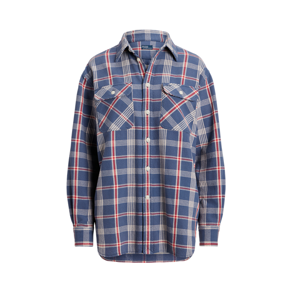 Gestreept slim fit overhemd voor heren in Groen