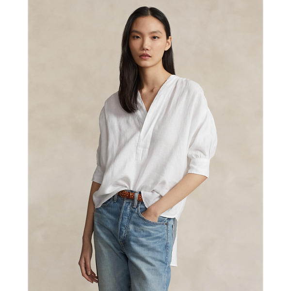 Relaxed Fit Linen Shirt