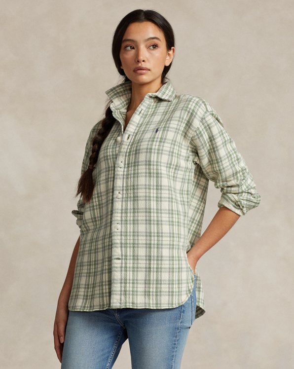 Camicia scozzese Relaxed-Fit