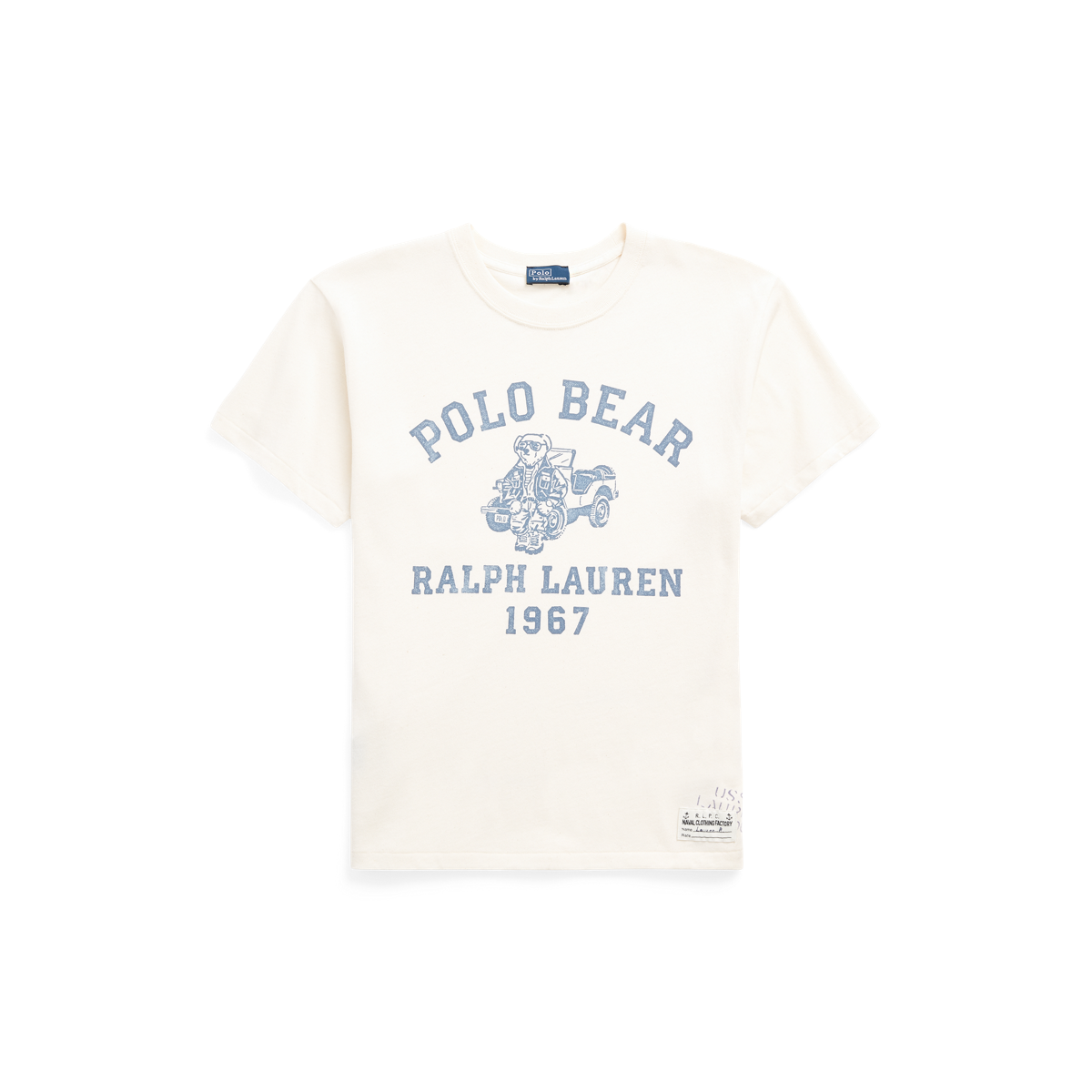 Polo Bear Graphic Cotton Jersey Tee