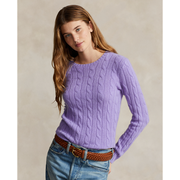 Cable-Knit Cashmere Sweater