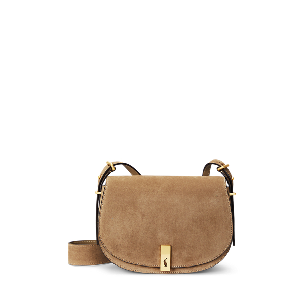 Polo ID Suede Saddle Bag