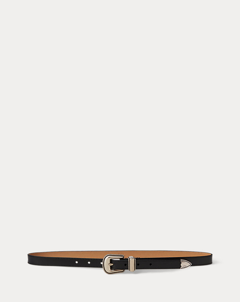 Cinturón Western de piel vachetta Polo Ralph Lauren 1