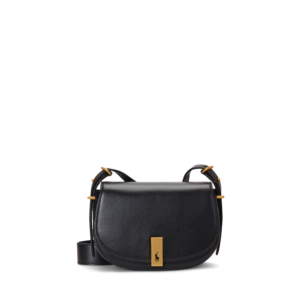 Polo ID Calfskin Mini Saddle Bag Polo Ralph Lauren 1