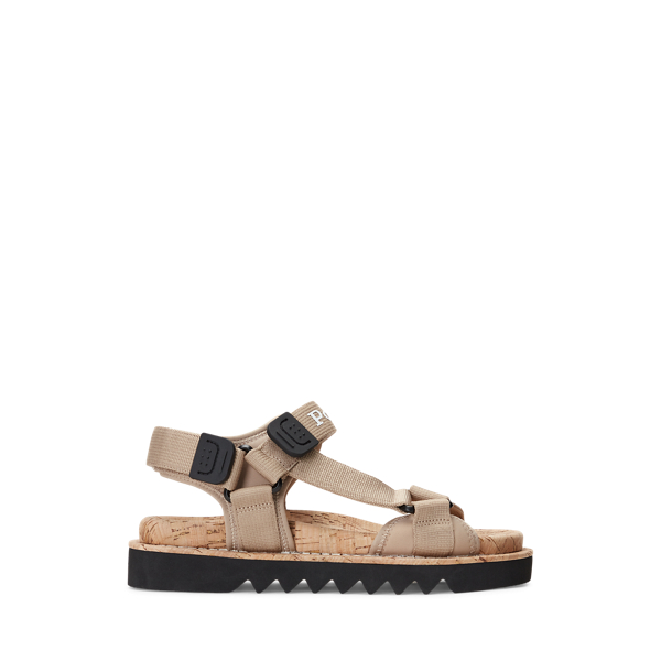 Grosgrain-Strap Sandal