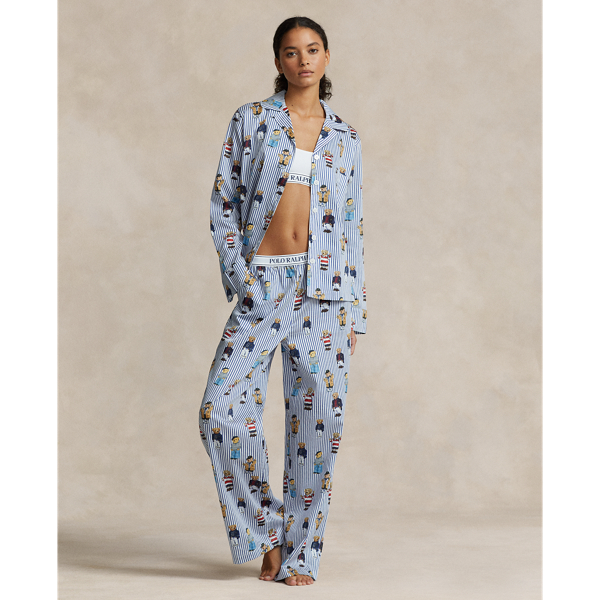 Pyjama Polo Bear à manches longues