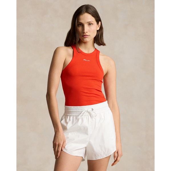 Rib-Knit Racerback Tank for Women | Ralph Lauren® UK