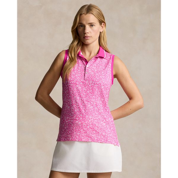 Tailored Fit Sleeveless Polo Shirt