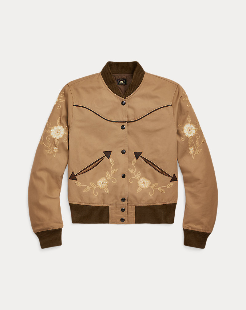 Embroidered Sateen Western Jacket RRL 1