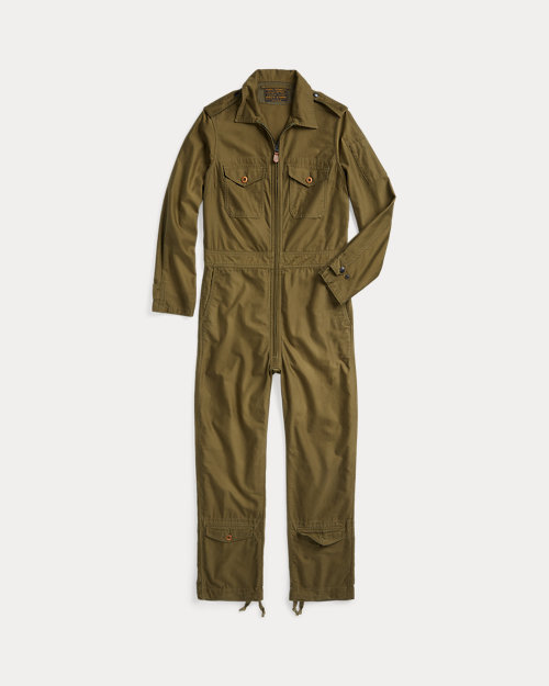 Cotton Sateen Coverall