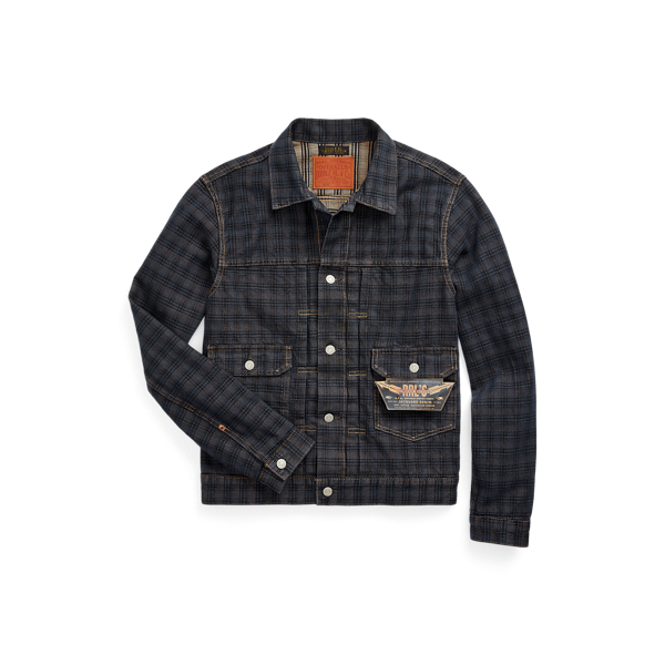 Limited-Edition Jacquard Denim Jacket RRL 1