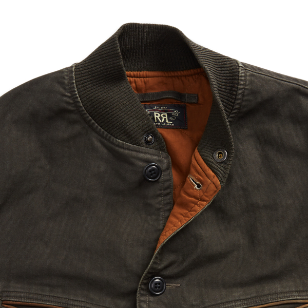 Rrl cotton sales flight jacket