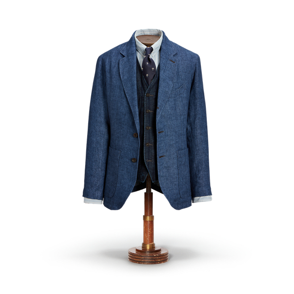 Unconstructed Linen Twill Sport Coat