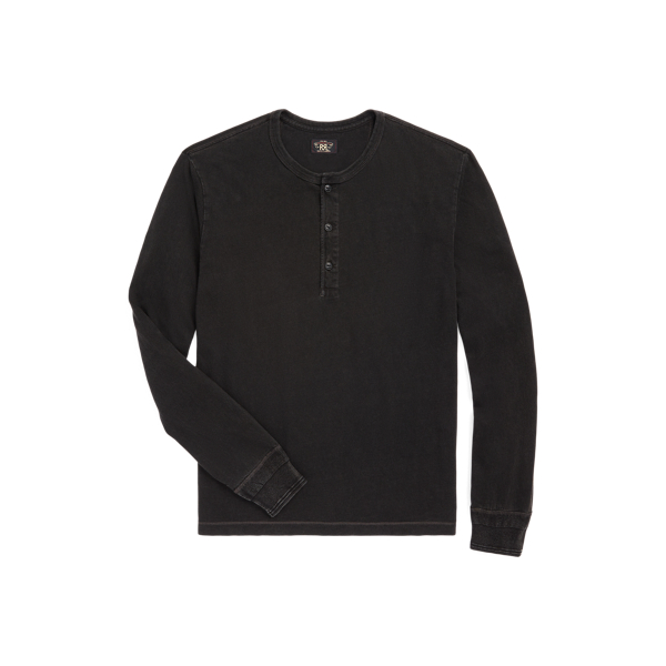 ralph lauren indigo henley