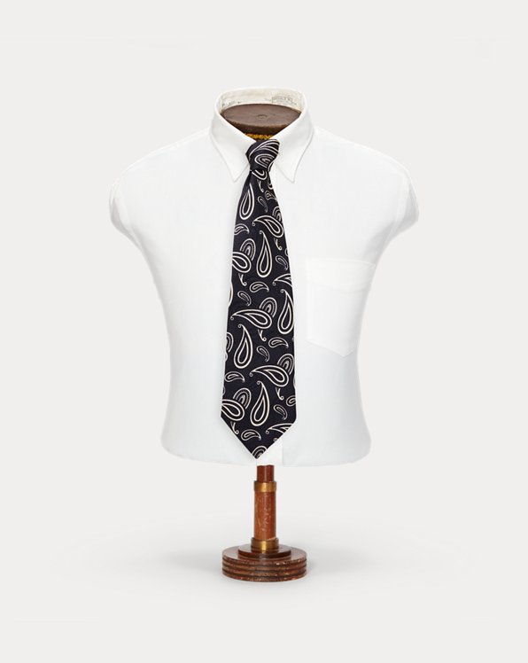 Handmade Pine Silk Jacquard Tie