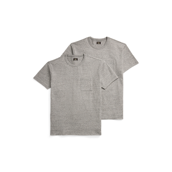 Garment-Dyed Pocket T-Shirt 2-Pack RRL 1