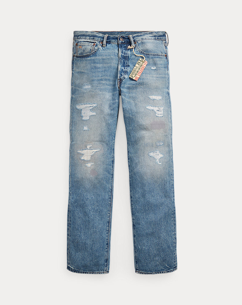 Straight Fit Repaired Clearville Jean RRL 1