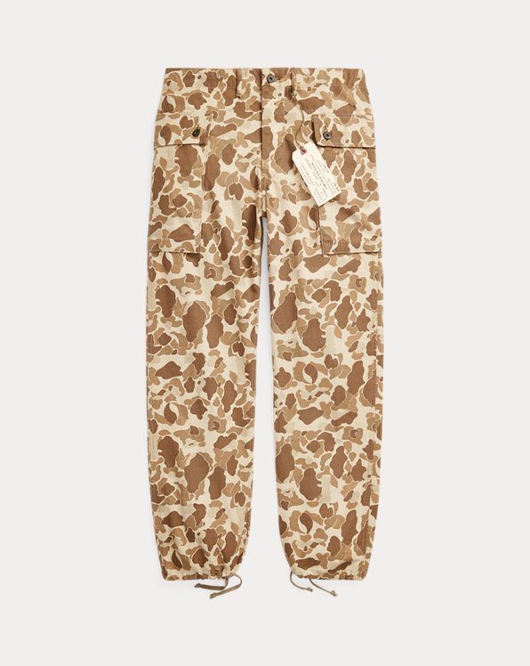Limited-Edition Camo Twill Cargo Trouser