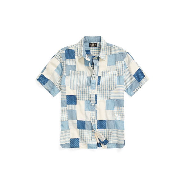 Limited-Edition Patchwork Workshirt RRL 1