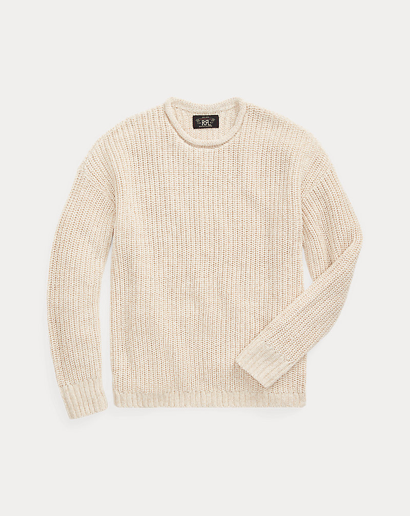 Cotton-Linen Rollneck Sweater RRL 1