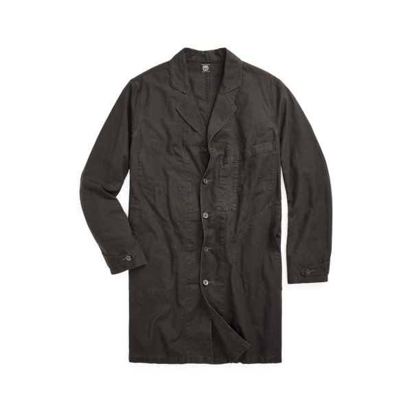 Cotton-Linen Shop Coat RRL 1