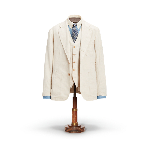 Unconstructed Cotton-Linen Sport Coat RRL 1