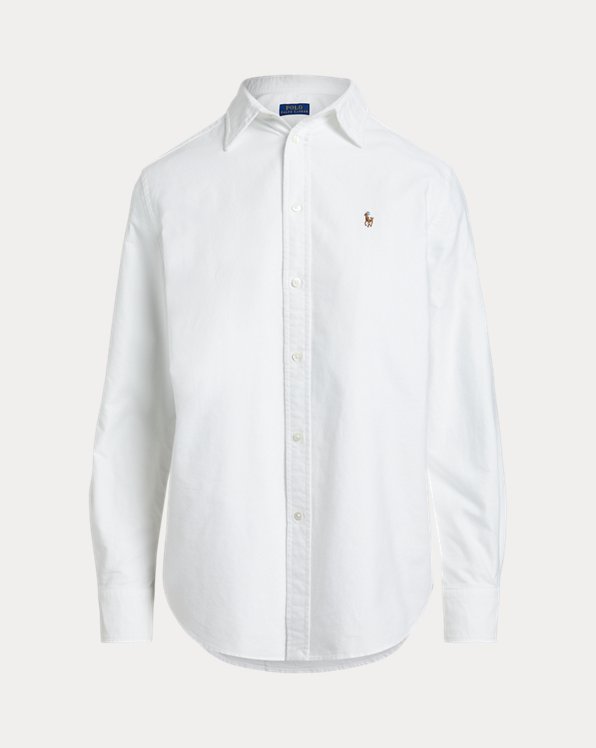 Relaxed Fit Cotton Oxford Shirt
