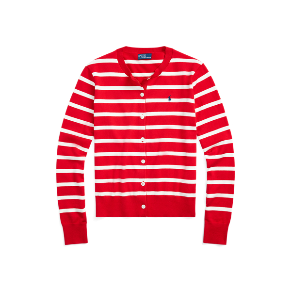 Ralph lauren striped cardigan sale