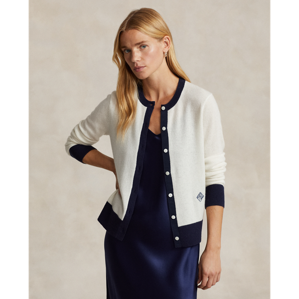 Crest Cashmere Cardigan