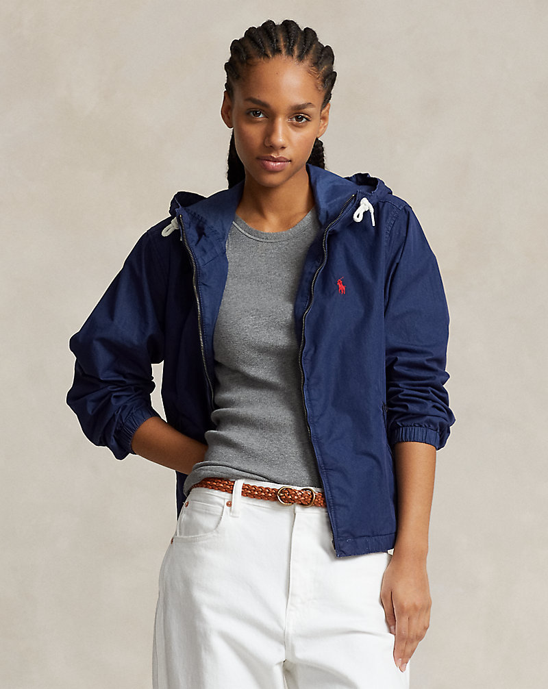 Washed Twill Hooded Jacket Polo Ralph Lauren 1