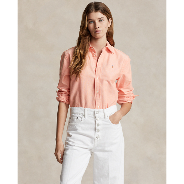 Relaxed Fit Cotton Oxford Shirt