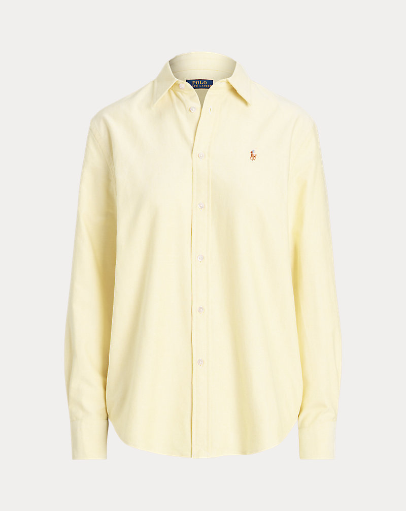 Relaxed Fit Cotton Oxford Shirt Polo Ralph Lauren 1