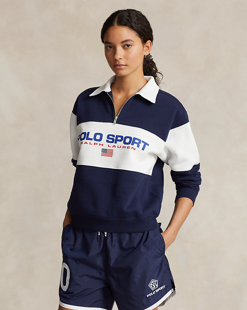Logo Half-Zip Fleece Pullover Polo Ralph Lauren 1