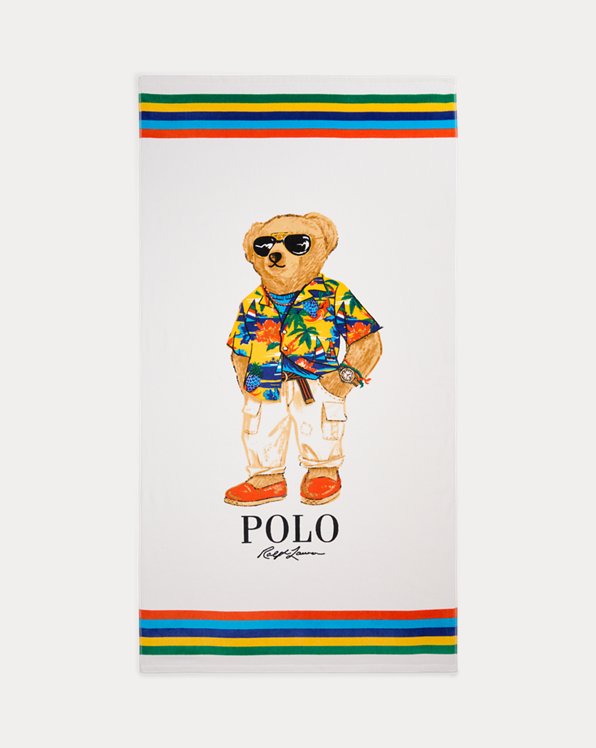 Polo Bear Beach Towel