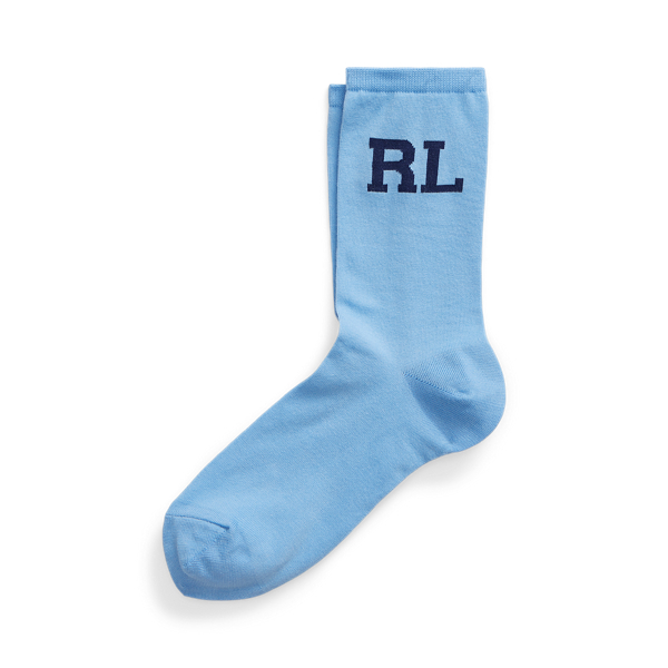 Embroidered logo ankle socks Set of 6, Polo Ralph Lauren, Shop Foot  Liners for Women Online