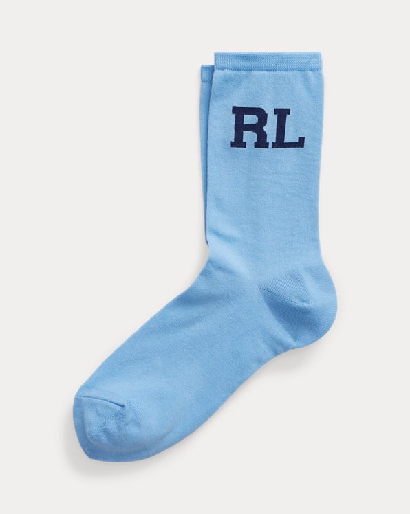 Crew-Socken mit „RL“-Logo