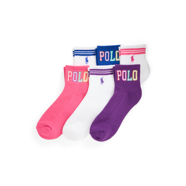 Logo Stretch Ankle Sock 6-Pack