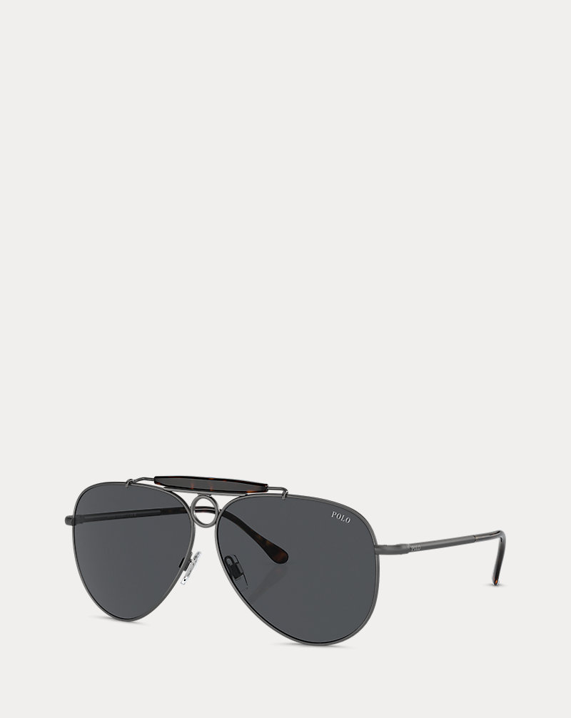 Metal Pilot Sunglasses Polo Ralph Lauren 1
