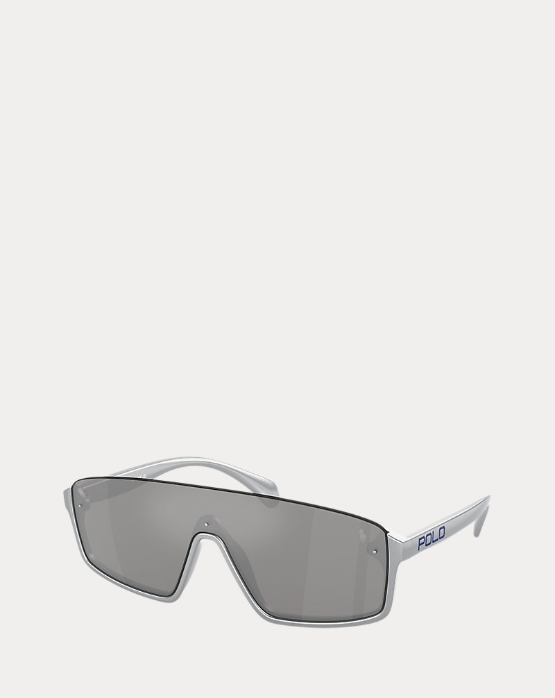 Mirrored Shield Sunglasses Polo Ralph Lauren 1
