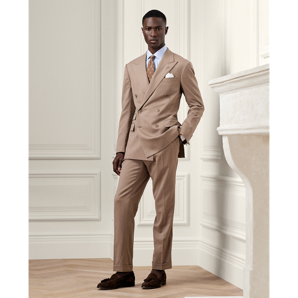 Traje Kent de gabardina de lana Purple Label 1