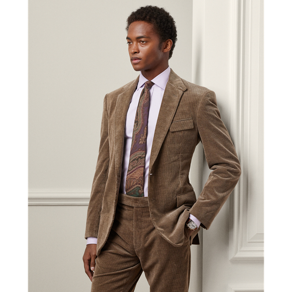 Kent Hand-Tailored Corduroy Suit Jacket